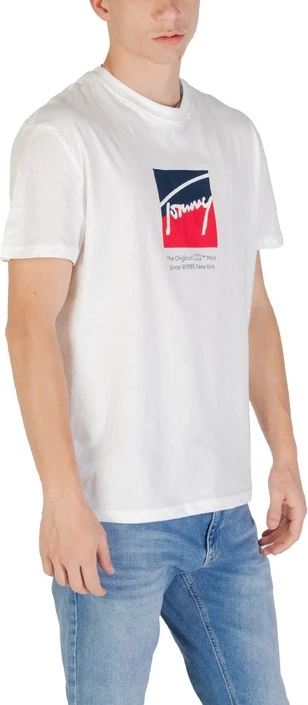 Majica za moške Tommy Hilfiger Jeans, bež