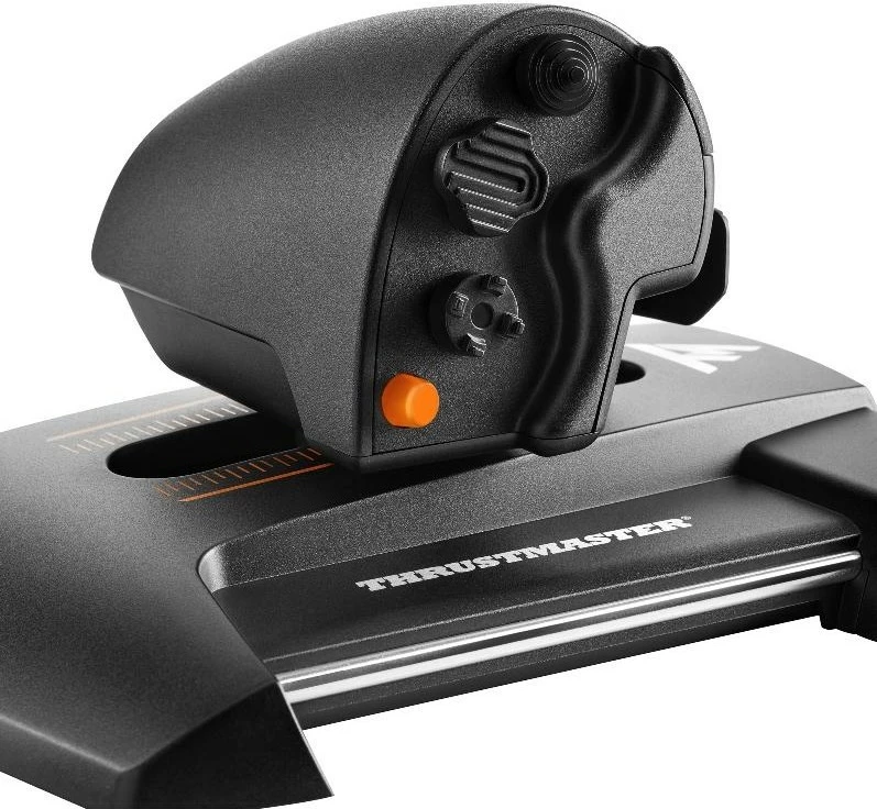 Throttle za igre Thrustmaster AddOn TWCS, z žico, za PC, črn