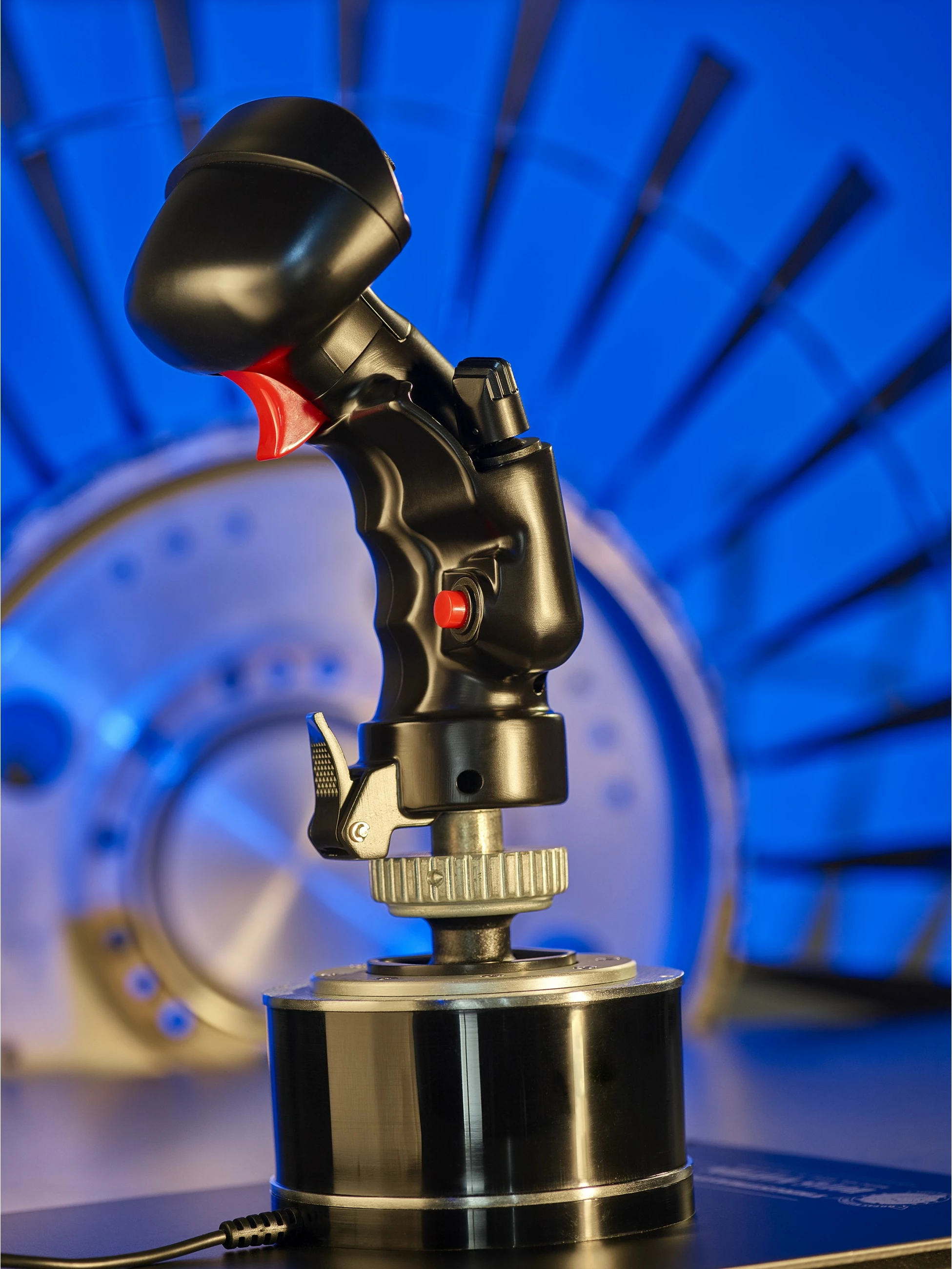 Brezzični joystick Thrustmaster AddOn F/A-18C Hornet Stick, 19 gumbov, črn