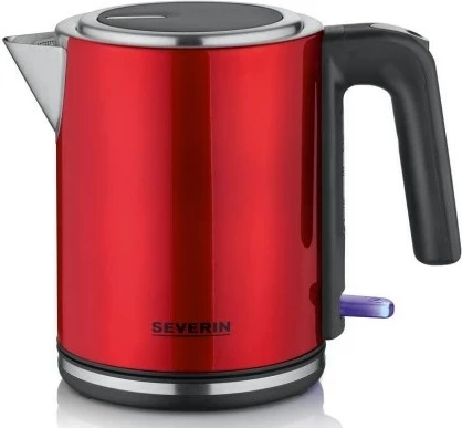 Električni ibrik 1 L, 2400 W, rdeč Severin WK 3427