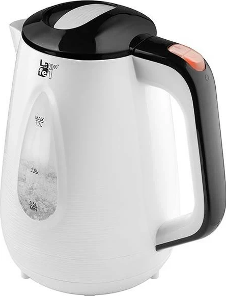 Električni čajnik 1,7 L Lafe CEG018, bel-črn