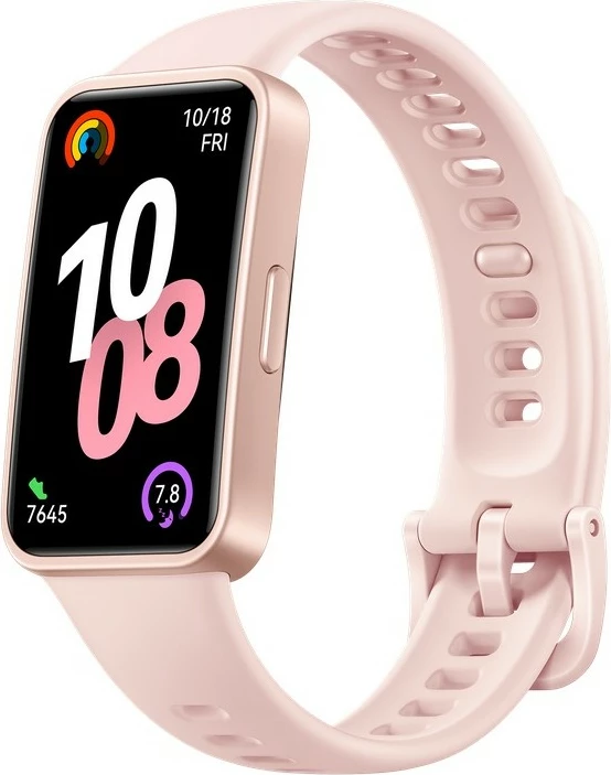Pametna zapestnica Huawei Band 10, 1,47-palčni AMOLED, 14 dni baterije, rožnata