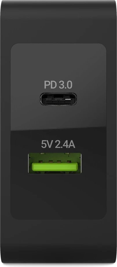 Univerzalni napajalnik za mobilne naprave Green Cell CHAR10, črn