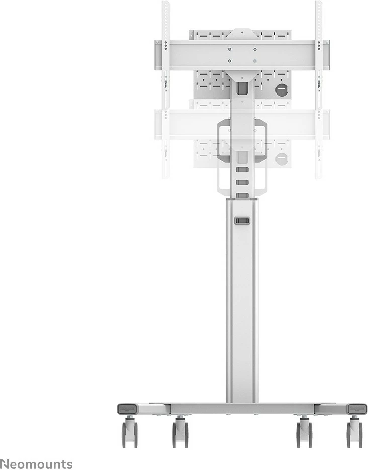 Prenosni voziček za TV, Neomounts Newstar FL50S-825WH1, za zaslone 37–75 inčev, nastavljiva višina, bela Prenosni voziček za TV, Neomounts Newstar FL50S-825WH1, za zaslone 37–75 inčev, nastavljiva višina, bela