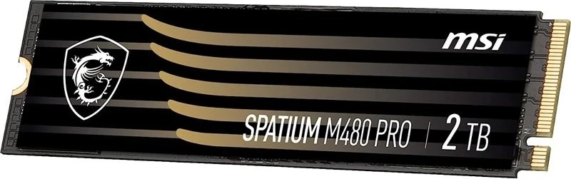 Notranji SSD 2TB PCIe 4.0 NVMe M.2, MSI SPATIUM M480 PRO