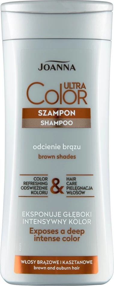 Šampon za ženske, poudari rjave in kostanjeve odtenke Joanna Ultra Color, 200 ml