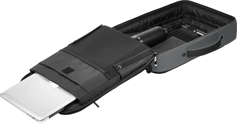 Prostoren nahrbtnik/denarnica XD Design Bobby Bizz 2.0, 14 L, siv