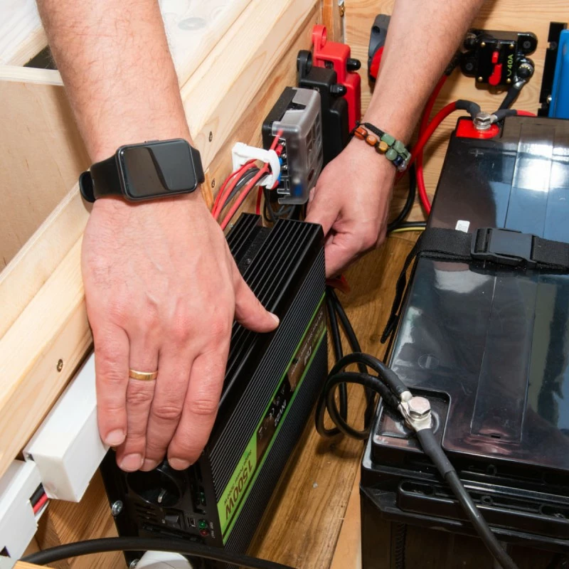 Baterija AGM VRLA 12V 33Ah, IP54, Green Cell AGM12V33AH-J, črna