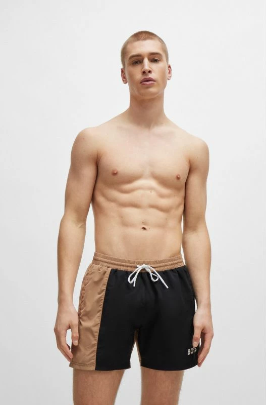 Set za plažo za moške, črn - Boss