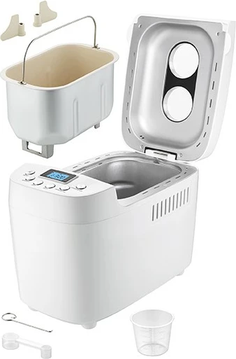 Pekač kruha UNOLD Backmeister Big, 1,5 kg, okno za pregled, tajmer, nastavljiva barva skorje, funkcija ohranjanja toplote, 850 W