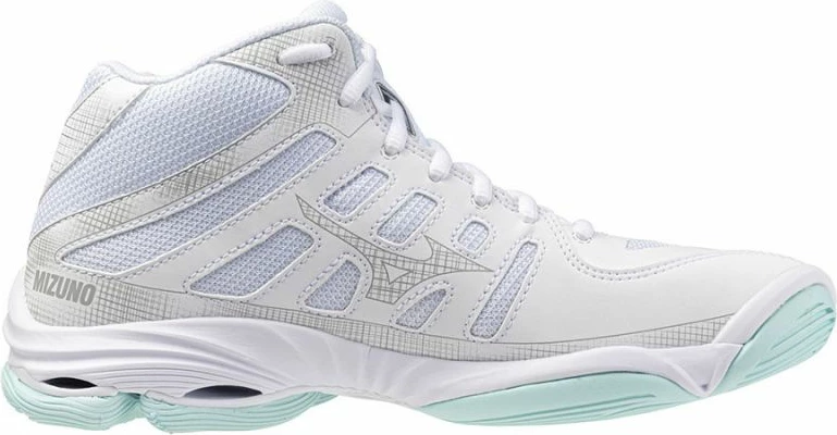 Volejbolske superge za ženske Mizuno, bele