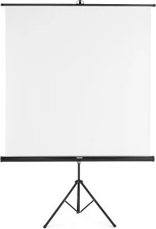 Projekcijsko platno na stojalu Hama 21574, 155x155 cm, belo