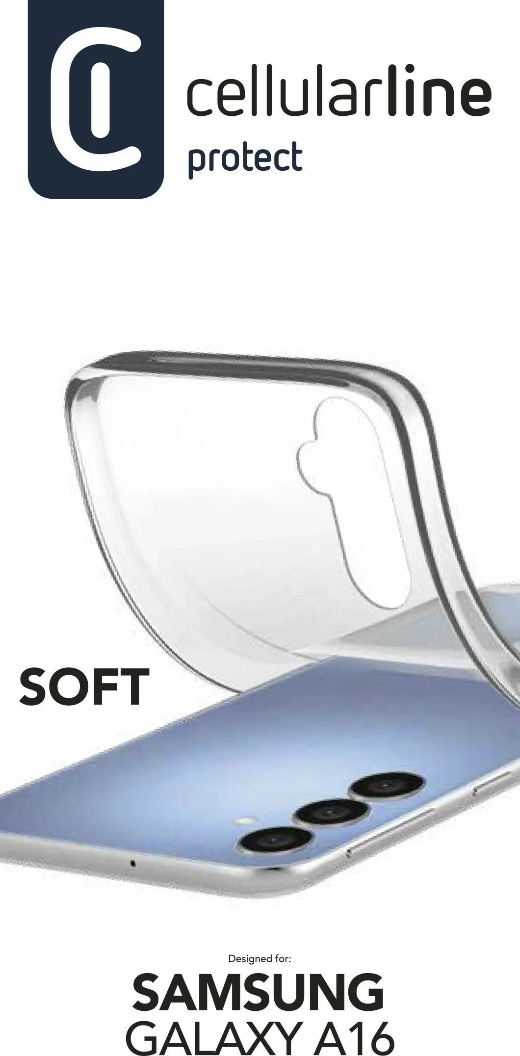 Prozoren ovitek Cellular Line za Samsung A16 4G/5G