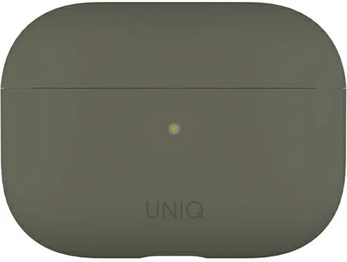Zaščitni ovitek UNIQ Lino za AirPods Pro, silikon, siv
