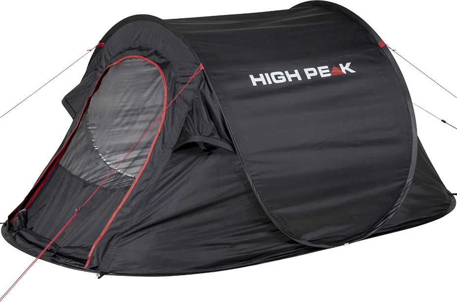Šotor za turizem High Peak Vision 3, črn