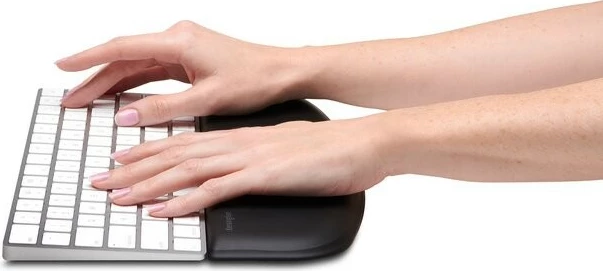 Naslon za zapestje Kensington ErgoSoft K52801EU, črn