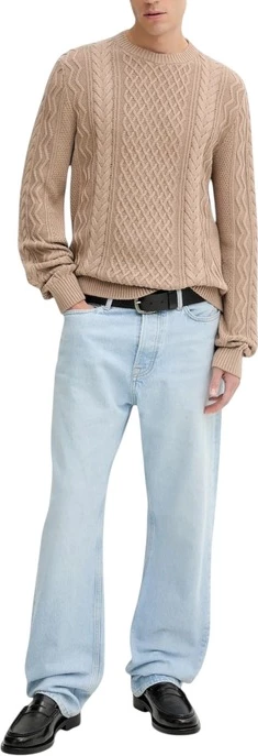 Pletenina za moške, Tommy Hilfiger Jeans, bež