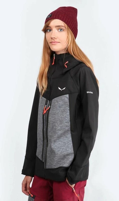 Ženska jakna Salewa, črna
