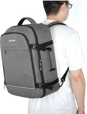 Torba za prenosnik MANHATTAN Rome do 17,3 in, antracit