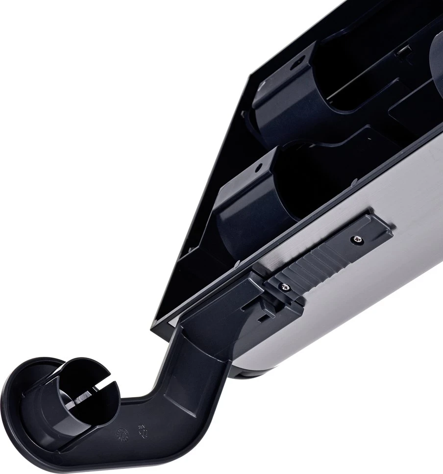 Držalo in rezalnik folije in papirja Leifheit Parat F2, črn