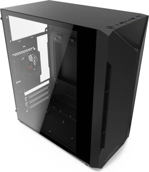 Mala ohišje za računalnik Krux Astro, črno