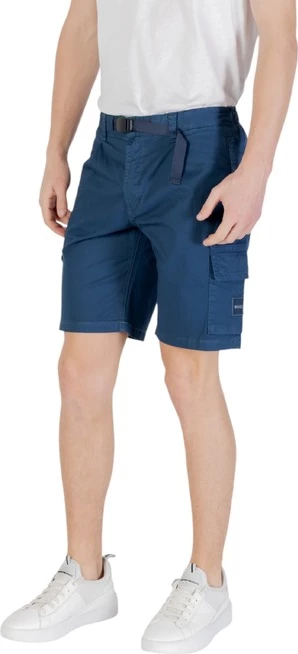 Kratke hlače bermuda Boss, moški, modre
