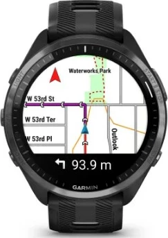 Pametna ura Garmin Forerunner 965, 47 mm, AMOLED, 32 GB, črna