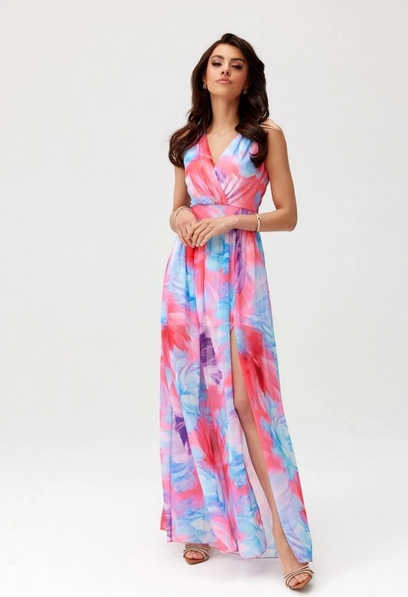 Maxi obleka Charlotte Roco Fashion 195907, večbarvna