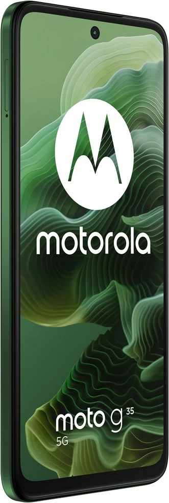 Sofisticiran pametni telefon z velikim zaslonom Motorola moto G35 5G, 6,72", 8 GB RAM, 256 GB, zelen
