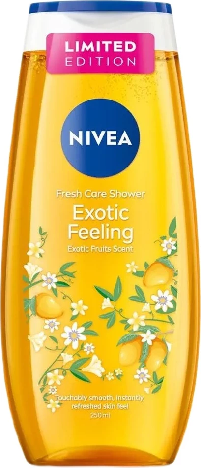 Osvežujoč gel za prhanje za ženske Nivea Exotic Feeling, 250 ml