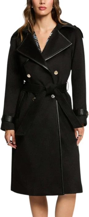 Plašč za ženske Morgan De Toi, črn