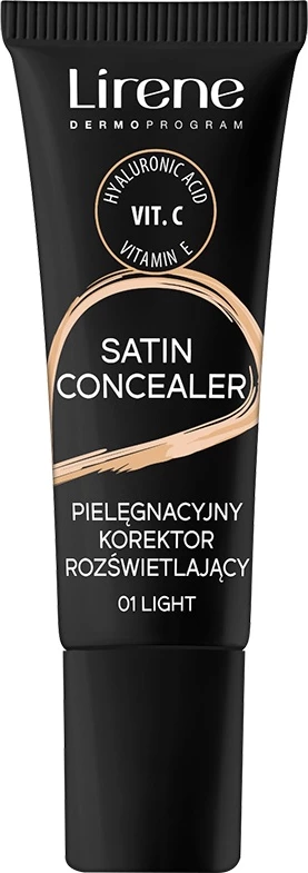 Satin korektor, Lirene Concealer 01 Light, 10 ml