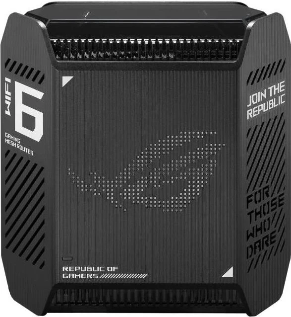 Mrežni Wi‑Fi usmerjevalnik ROG Rapture GT6 AX10000, 2,4 GHz/5 GHz, Wi‑Fi 6, črn