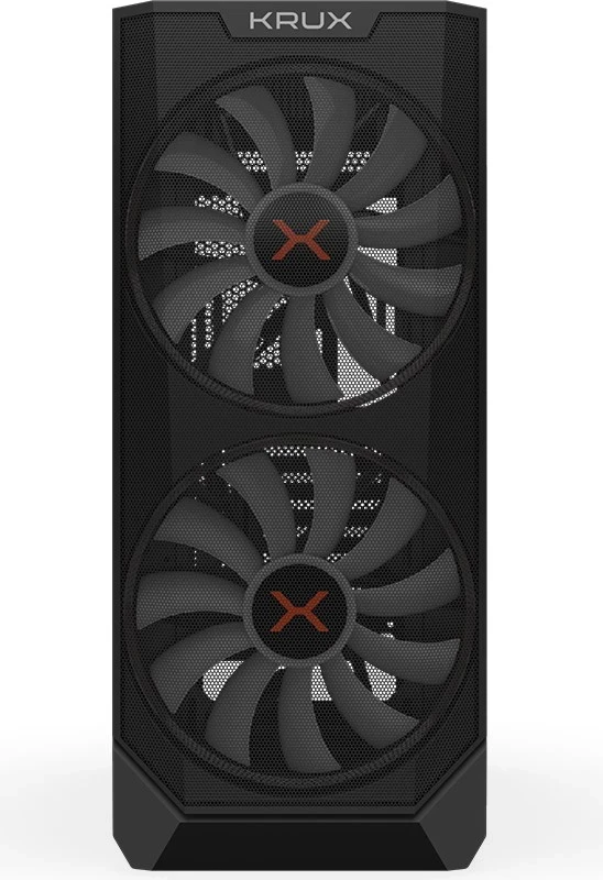 Ohišje KRUX Vortex (KRX0094), črno
