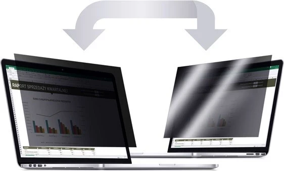Filtr za zasebnost za 24" zaslon 16:9 Natec Owl (531x298mm)