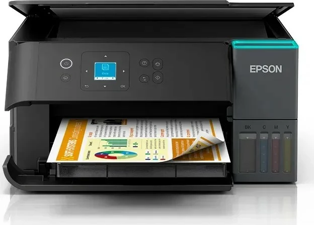 Večfunkcijski tiskalnik Epson EcoTank ET-2950, A4, Wi‑Fi, obojestranski, črn