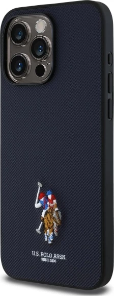 Zaščitna prevleka za iPhone 15 Pro Max 6,7", U.S. Polo Assn. USHCP15XPEMV, navy