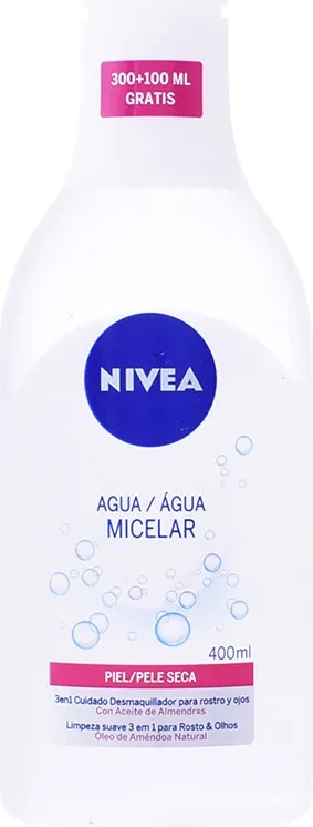 Micelarna voda za suho kožo NIVEA, 400 ml