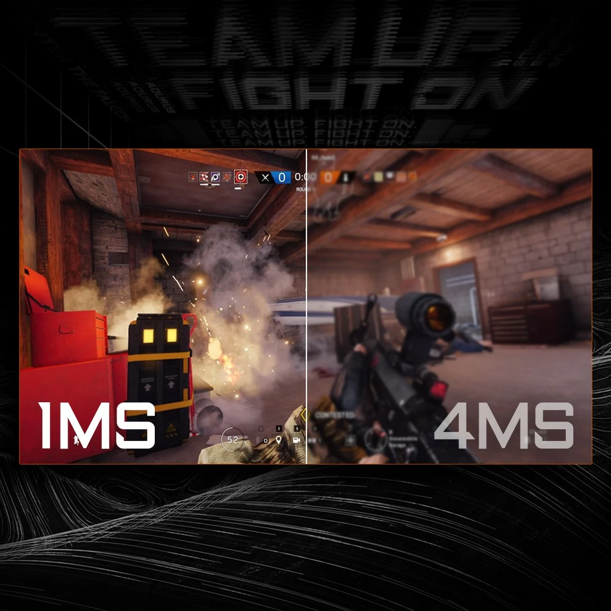 27-palčni 4K UHD monitor, 160Hz, IPS, HDR400, črn Gigabyte GS27U EK