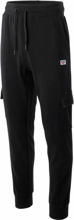 Potegljive hlače za moške, Hi-Tec, črne