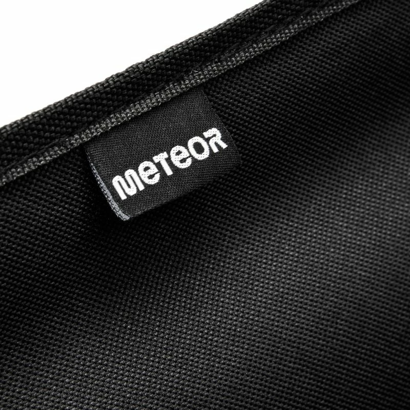 Zložljiv stol za turizem Meteor, črn