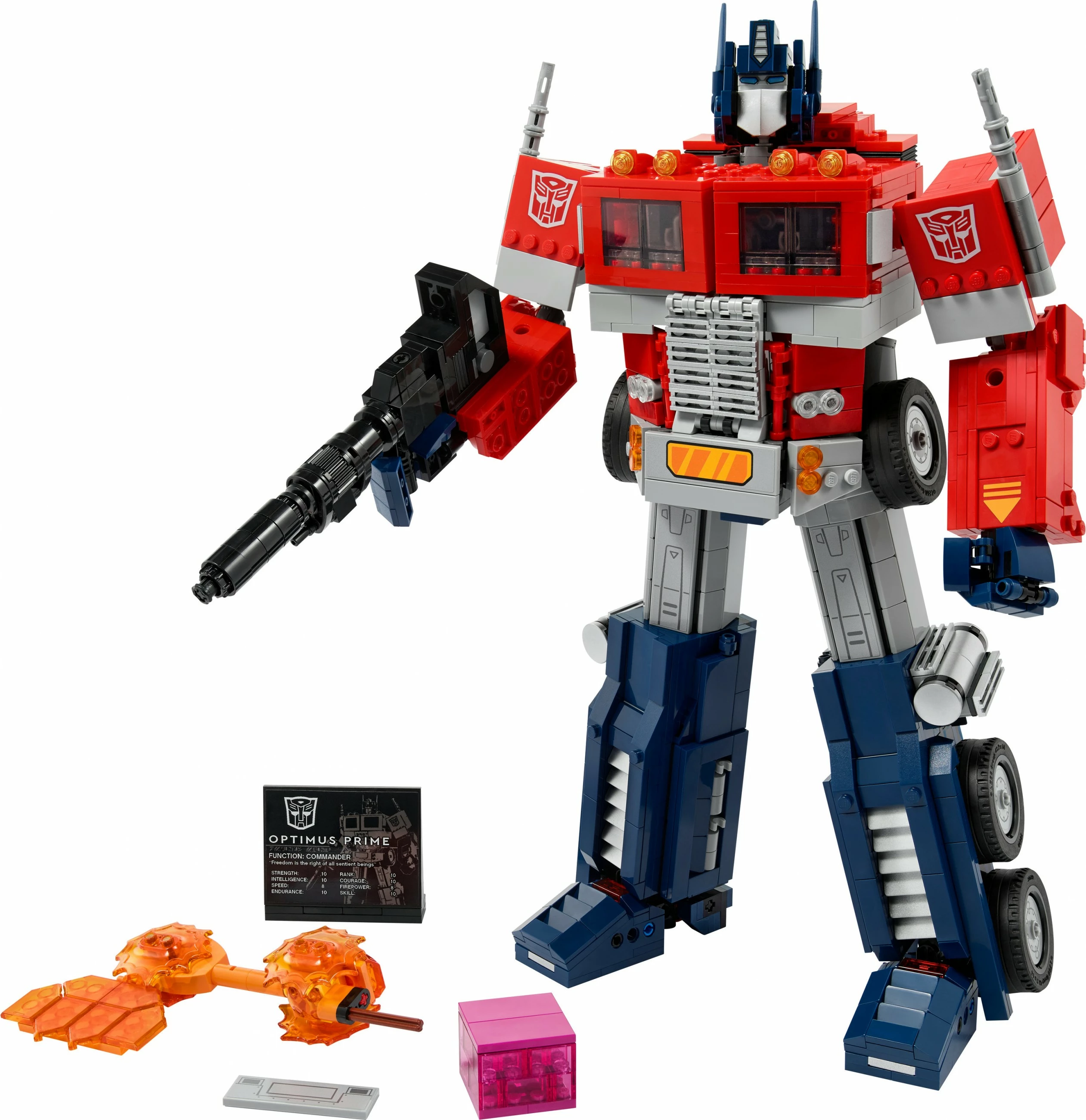 Set gradnje Optimus Prime, 1508 kosov, večbarven – LEGO ICONS