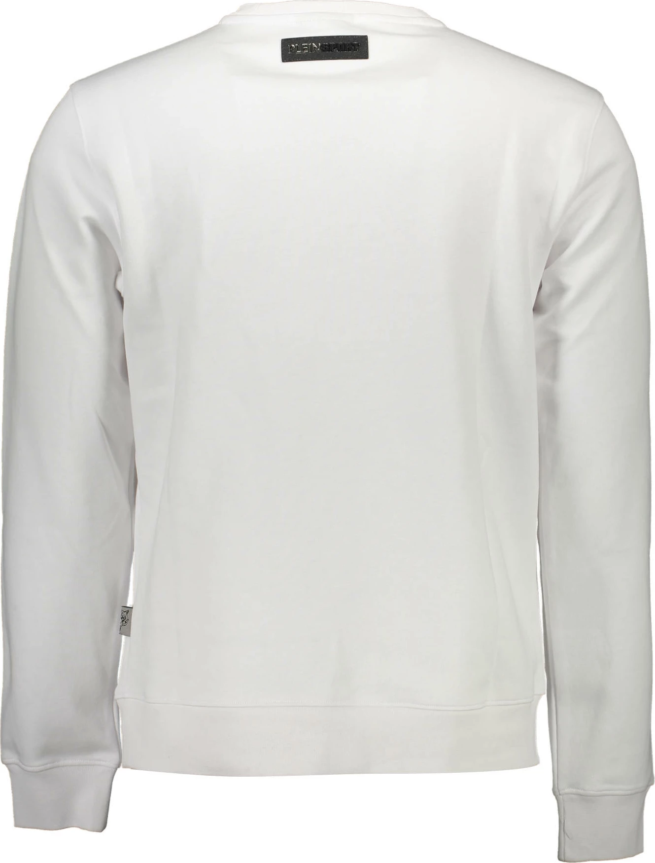 Pulover z zadrgo za moške Plein Sport, bel