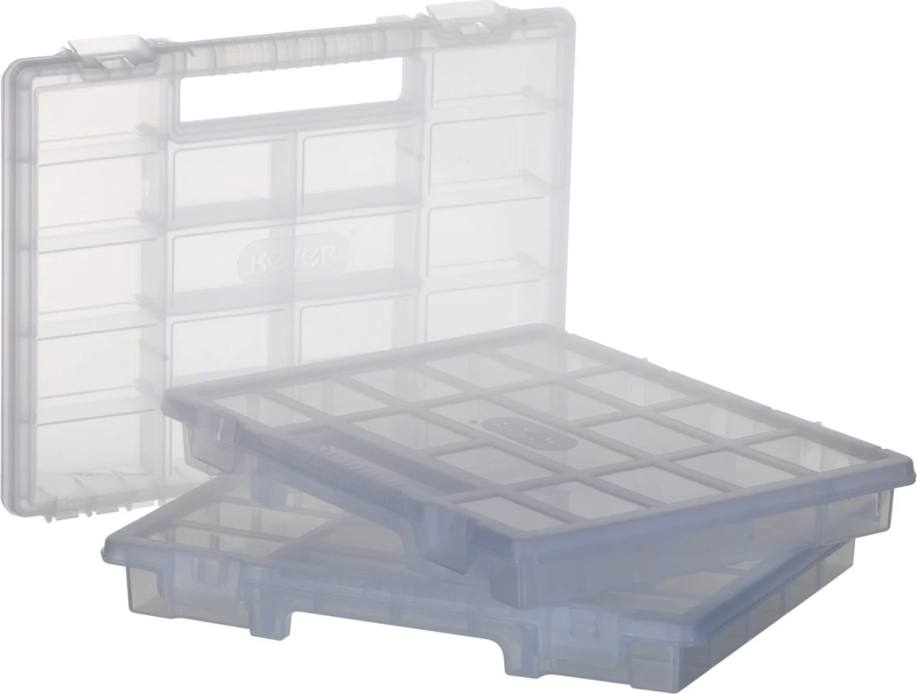 Kutinа za orodje Stack'N'Roll s 3 organizatorji, črna KETER