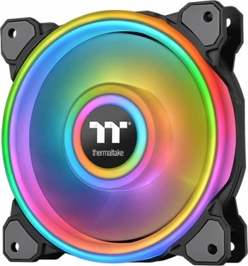 Ventilator za računalniško ohišje Thermaltake Riing Quad 14 RGB TT Premium Ed, 14 cm, RGB, brez krmilnika