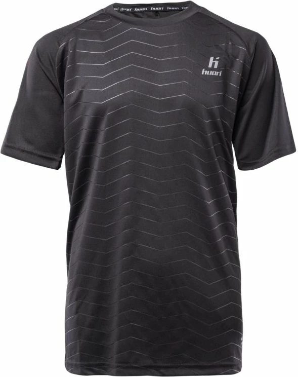 Otroška nogometna majica Huari, črna