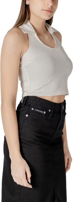 Majica za ženske, Calvin Klein Jeans, bež