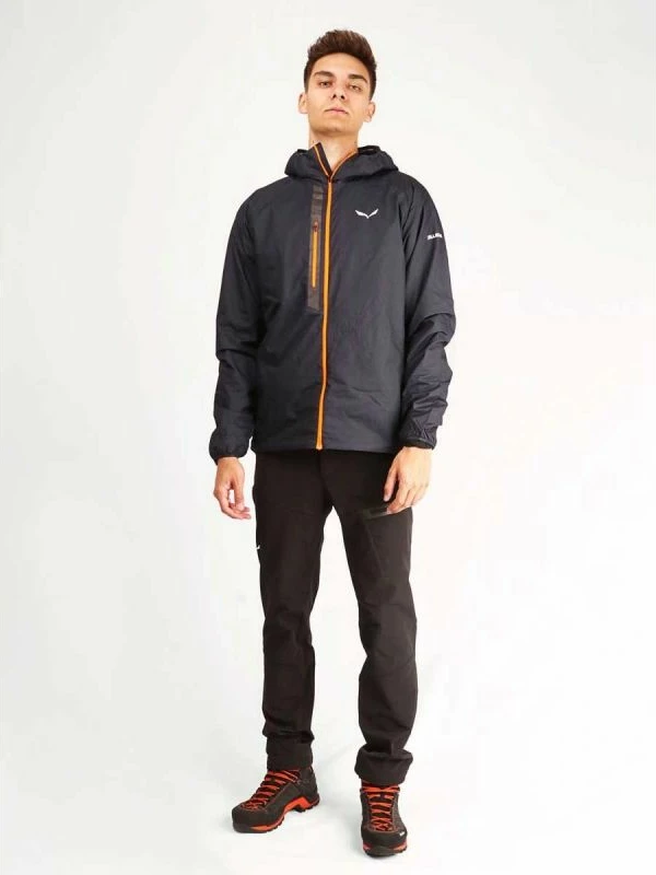 Izolacijska jakna Salewa Vioz Powertex/Polartec za moške, črna