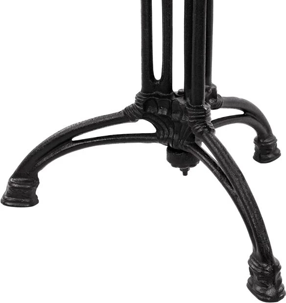 Osnovna palica iz litega železa FH446 3 noge v črni barvi 50x50x105