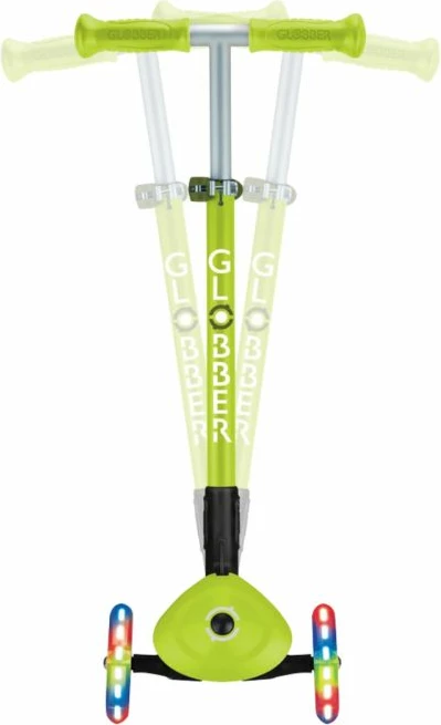 Trotinet za otroke, zelen, SMJ